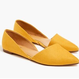 J Crew  Classic Canary Yellow Flats Sz 9
Casual/ Work